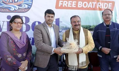 JAMMU: तावी बोटिंग फेस्टिवल का समापन