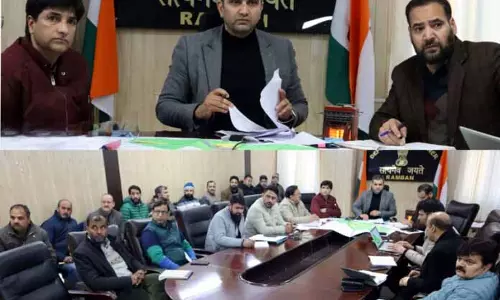 डीसी ने Ramban, बनिहाल टाउनशिप के लिए ड्राफ्ट मास्टर प्लान की समीक्षा की
