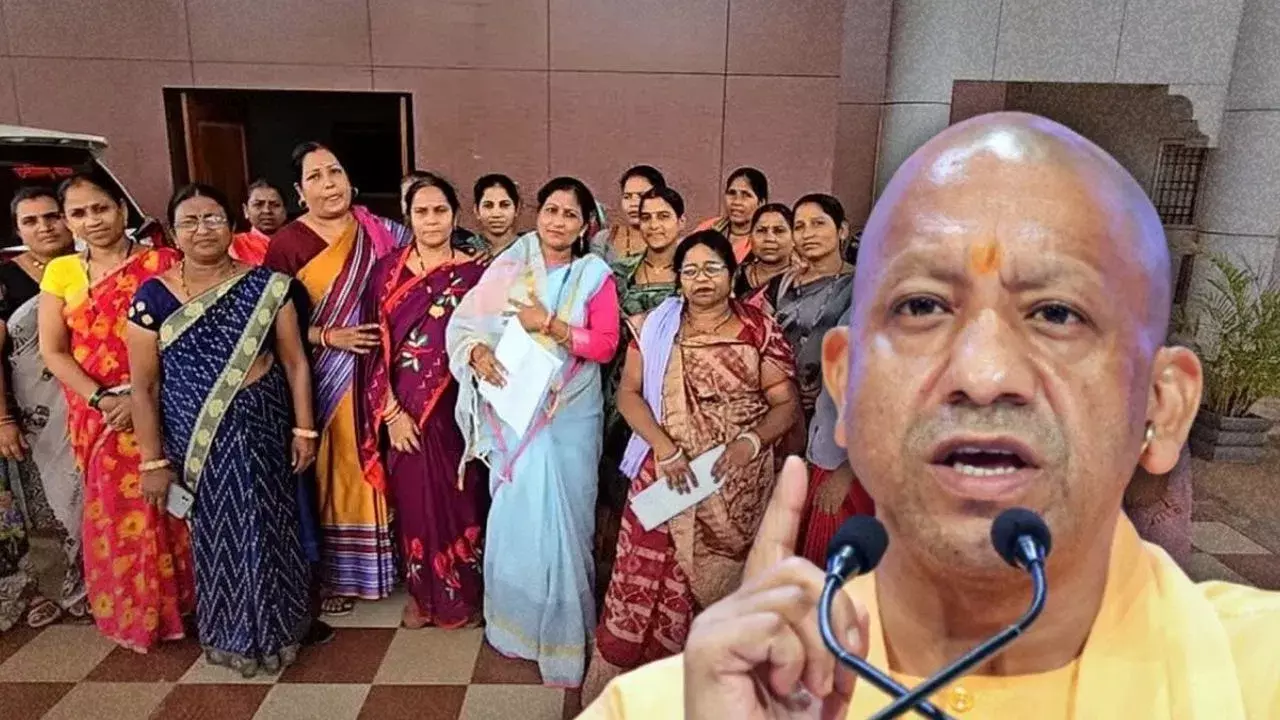 Lucknow: आशा और आंगनबाड़ी कर्मियों को हर माह निश्चित तारीख को मिलेगा वेतन: सीएम योगी Lucknow: आशा और आंगनबाड़ी कर्मियों को हर माह निश्चित तारीख को मिलेगा वेतन: सीएम योगी