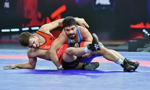 Pro रेसलिंग लीग: हाफटाइम तक दिल्ली दंगल वॉरियर्स 3-2 से आगे