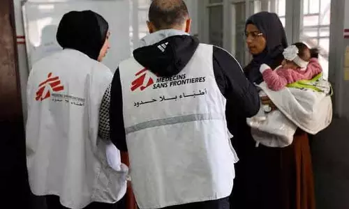 Israel की शर्त को MSF का नो: सुरक्षा चिंताओं के कारण कर्मचारियों की लिस्ट देने से किया इनकार Israel की शर्त को MSF का नो: सुरक्षा चिंताओं के कारण कर्मचारियों की लिस्ट देने से किया इनकार