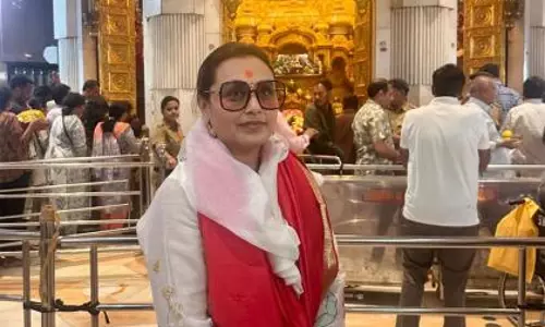 Rani मुखर्जी ने मर्दानी 3 की रिलीज पर सिद्धिविनायक मंदिर में पूजा की