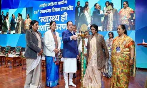 केंद्रीय स्वास्थ्य मंत्री जगत प्रकाश नड्डा ने NCW स्थापना दिवस कार्यक्रम को संबोधित किया