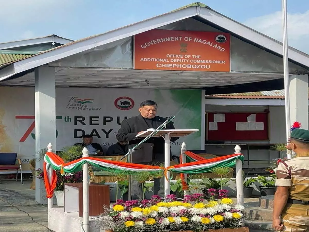 Nagaland गणतंत्र दिवस समारोह में AH&VS स्टॉल को शीर्ष सम्मान मिला Nagaland गणतंत्र दिवस समारोह में AH&VS स्टॉल को शीर्ष सम्मान मिला