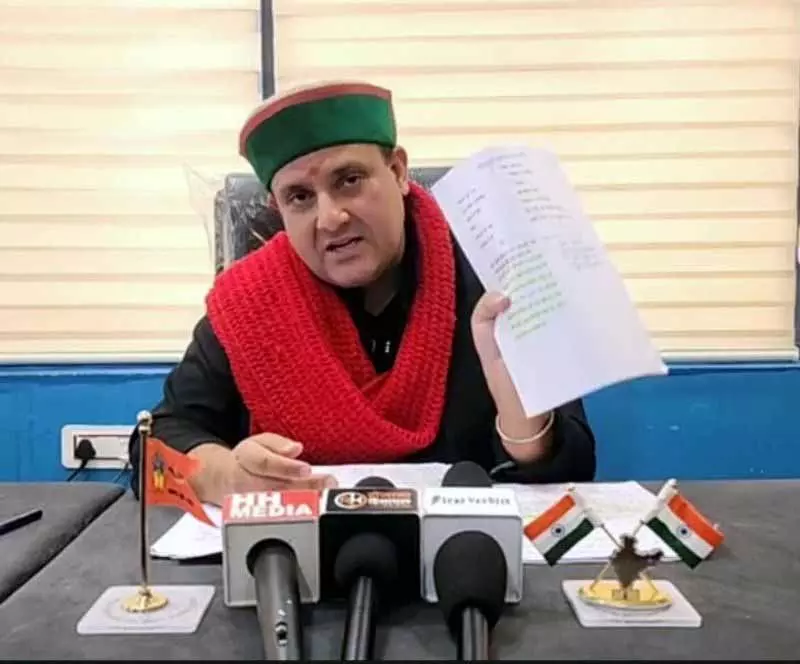 जनकल्याण फाउंडेशन ने नूरपुर में MLA विवेकाधीन फंड के इस्तेमाल में भेदभाव का आरोप लगाया जनकल्याण फाउंडेशन ने नूरपुर में MLA विवेकाधीन फंड के इस्तेमाल में भेदभाव का आरोप लगाया