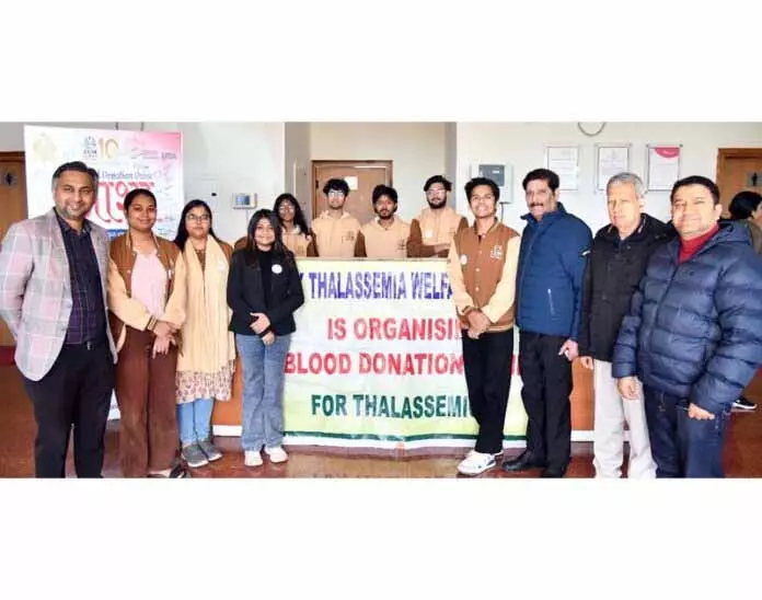 IIM Jammu ने थैलेसीमिया सपोर्ट ड्राइव में 102 ब्लड डोनर दर्ज किए IIM Jammu ने थैलेसीमिया सपोर्ट ड्राइव में 102 ब्लड डोनर दर्ज किए