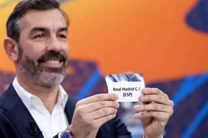 चैंपियंस लीग ड्रॉ: Real Madrid और मोरिन्हो की बेनफिका में फिर होगी भिड़ंत चैंपियंस लीग ड्रॉ: Real Madrid और मोरिन्हो की बेनफिका में फिर होगी भिड़ंत