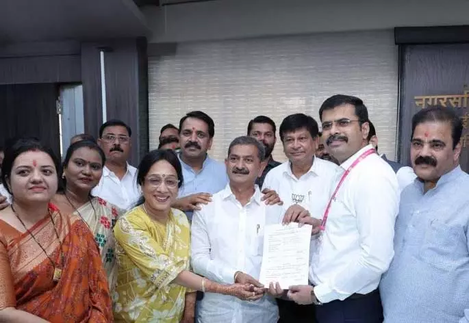 डिंपल मेहता मीरा-भायंदर के मेयर, ध्रुवकिशोर पाटिल Deputy Mayor नियुक्त डिंपल मेहता मीरा-भायंदर के मेयर, ध्रुवकिशोर पाटिल Deputy Mayor नियुक्त