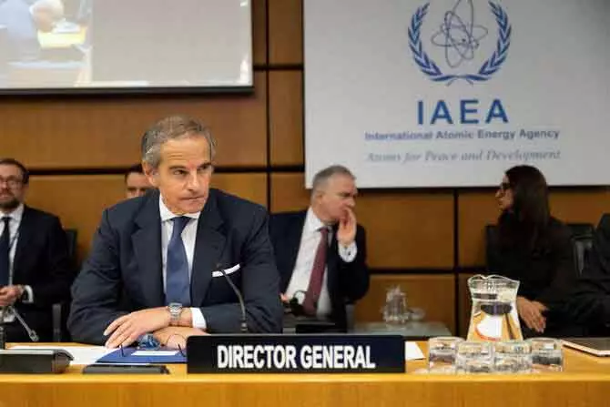 परमाणु तबाही का डर: Ukraine के पावर ग्रिड पर रूसी हमलों से IAEA चिंतित परमाणु तबाही का डर: Ukraine के पावर ग्रिड पर रूसी हमलों से IAEA चिंतित