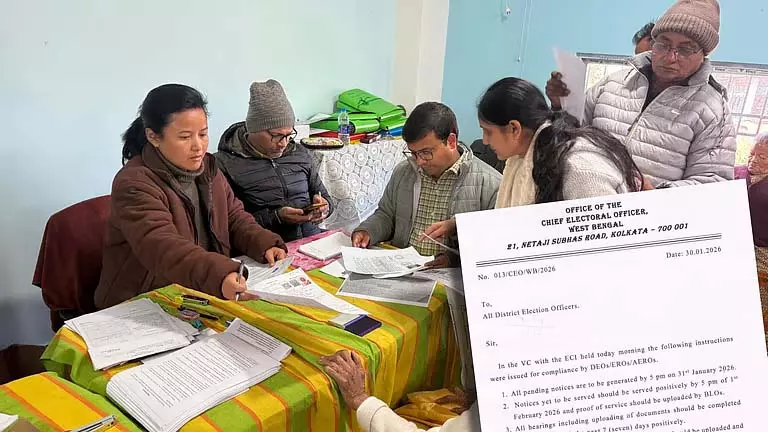 Commission ने सुनवाई के लिए दिशानिर्देश जारी किए, नोटिस 1 फरवरी तक दिया जाएगा Commission ने सुनवाई के लिए दिशानिर्देश जारी किए, नोटिस 1 फरवरी तक दिया जाएगा