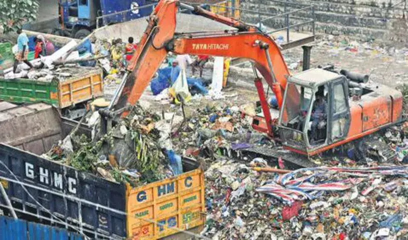GHMC ने मेगा सैनिटेशन ड्राइव में 9,840 टन कचरा हटाया