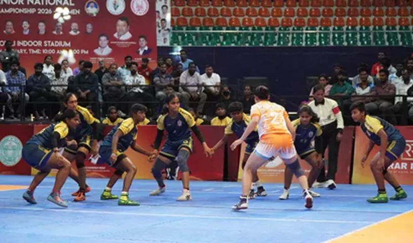 इंडियन रेलवे और हरियाणा महिला नेशनल कबड्डी फाइनल में पहुंचे इंडियन रेलवे और हरियाणा महिला नेशनल कबड्डी फाइनल में पहुंचे