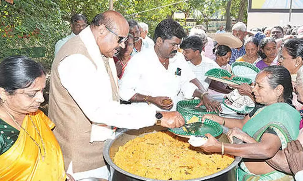 Andhra: गांधीजी की 78वीं पुण्यतिथि पर सेवा कार्यक्रम आयोजित किया गया