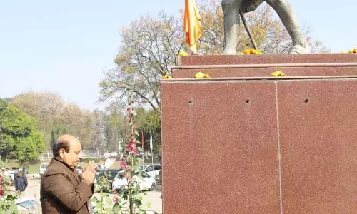 Kurukshetra महात्मा गांधी को श्रद्धांजलि दी गई