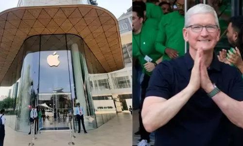 Mumbai: भारत में Apple के निवेश की रफ्तार तेज, मुंबई में खुलेगा दूसरा स्टोर Mumbai: भारत में Apple के निवेश की रफ्तार तेज, मुंबई में खुलेगा दूसरा स्टोर