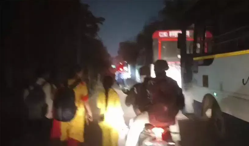 मेदाराम में Traffic जाम, बंद वॉशरूम, बसों की कमी और बिजली कटौती से भक्तों को परेशानी