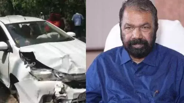 Kerala: मंत्री शिवनकुट्टी के एस्कॉर्ट वाहन की टक्कर, कई लोग घायल