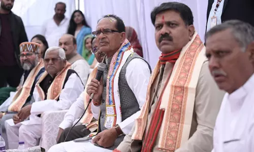 दुर्ग में किसान चौपाल लगाया केंद्रीय मंत्री शिवराज सिंह चौहान ने
