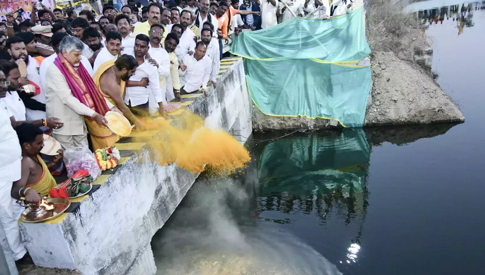 CM नायडू ने टूरिज्म प्रोजेक्ट्स का उद्घाटन किया