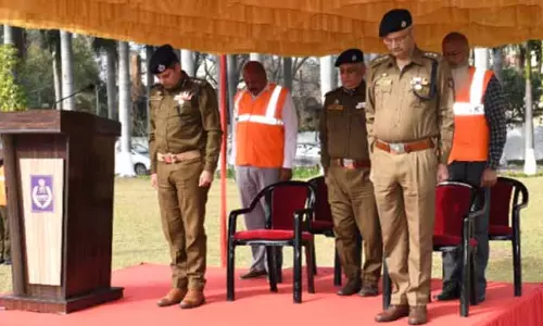 SKPA, एसडीआरएफ ने शहीद दिवस मनाया SKPA, एसडीआरएफ ने शहीद दिवस मनाया