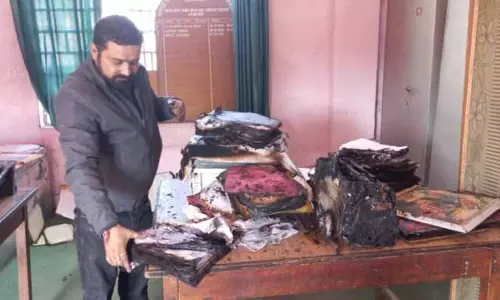 DMO जम्मू ऑफिस में आग लगी