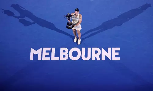 Australian Open में रयबाकिना ने शानदार प्रदर्शन, सबालेंका को हराया Australian Open में रयबाकिना ने शानदार प्रदर्शन, सबालेंका को हराया
