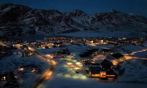 Danish वेटरन्स ने कोपेनहेगन में ट्रंप की नीति के विरोध में प्रदर्शन किया