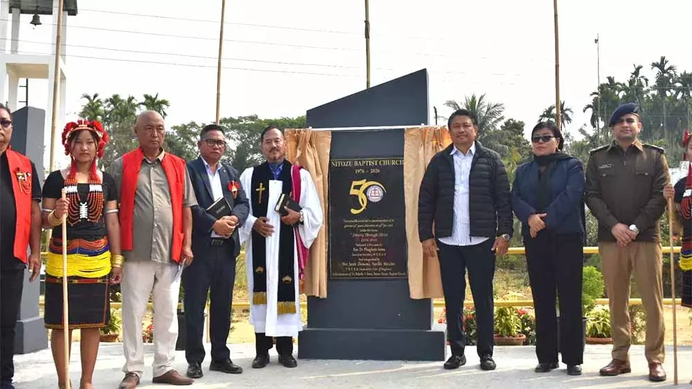 Nagaland : जैकब ने नितोज़ू और बैपटिस्ट चर्च की जयंती में शिरकत की।
