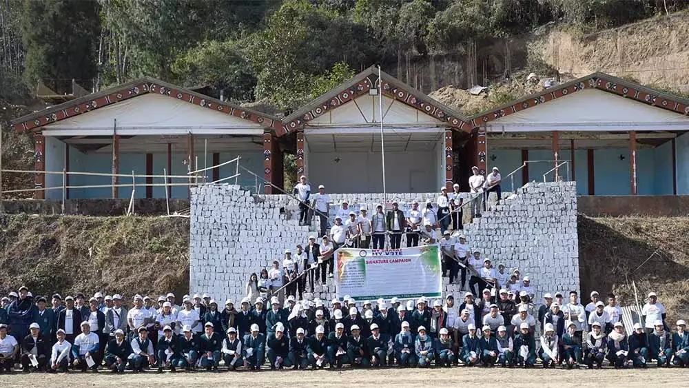 Nagaland : किगवेमा में राष्ट्रीय मतदाता पदयात्रा Nagaland : किगवेमा में राष्ट्रीय मतदाता पदयात्रा