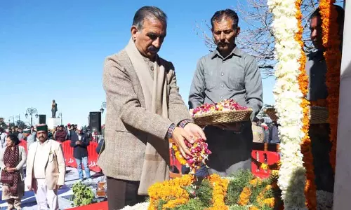 Himachal कांग्रेस ने महात्मा गांधी की पुण्यतिथि पर उन्हें श्रद्धांजलि दी Himachal कांग्रेस ने महात्मा गांधी की पुण्यतिथि पर उन्हें श्रद्धांजलि दी