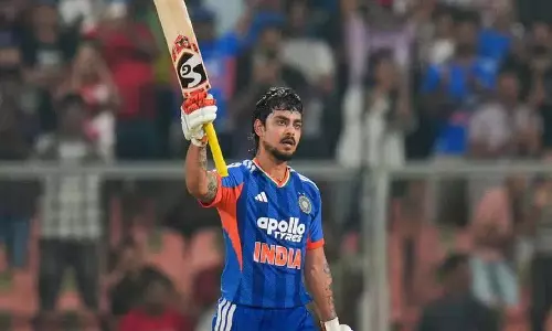 Ishan Kishan ने शतक जड़ा; भारत ने न्यूजीलैंड के खिलाफ पांचवें टी20 में 272 रन बनाए Ishan Kishan ने शतक जड़ा; भारत ने न्यूजीलैंड के खिलाफ पांचवें टी20 में 272 रन बनाए