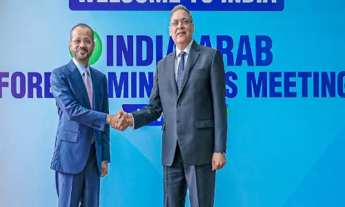 Oman के विदेश मंत्री दूसरे भारत-अरब विदेश मंत्रियों की बैठक के लिए दिल्ली पहुंचे