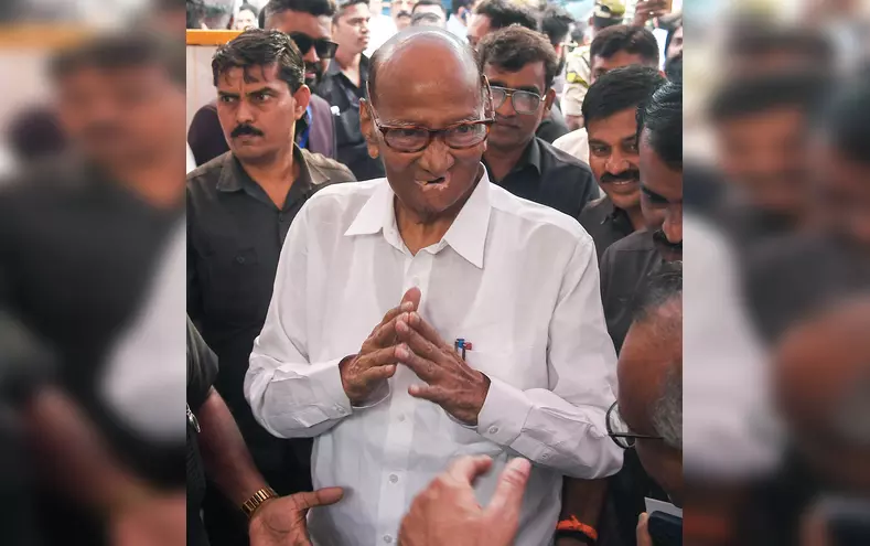 महाराष्ट्र: सुनेत्रा पवार की डिप्टी सीएम के तौर पर शपथ को लेकर शरद पवार बोले- मुझे कोई जानकारी नहीं महाराष्ट्र: सुनेत्रा पवार की डिप्टी सीएम के तौर पर शपथ को लेकर शरद पवार बोले- मुझे कोई जानकारी नहीं