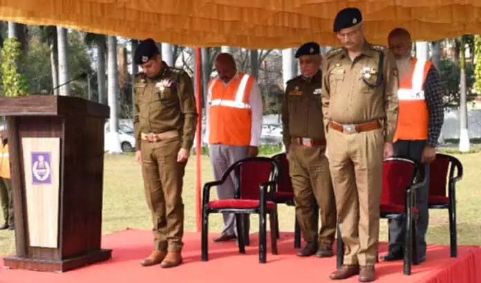 SKPA, एसडीआरएफ ने शहीद दिवस मनाया SKPA, एसडीआरएफ ने शहीद दिवस मनाया