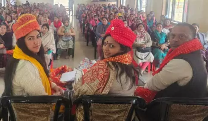 BJP महिला मोर्चा ने बसोहली में महिला समन्वय बैठक की BJP महिला मोर्चा ने बसोहली में महिला समन्वय बैठक की