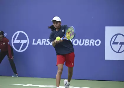 अंकिता रैना ने मुंबई ओपन WTA 125K क्वालिफायर के पहले दिन शानदार प्रदर्शन किया अंकिता रैना ने मुंबई ओपन WTA 125K क्वालिफायर के पहले दिन शानदार प्रदर्शन किया