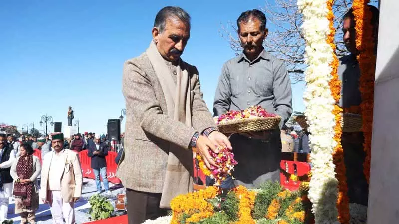 Himachal कांग्रेस ने महात्मा गांधी की पुण्यतिथि पर उन्हें श्रद्धांजलि दी Himachal कांग्रेस ने महात्मा गांधी की पुण्यतिथि पर उन्हें श्रद्धांजलि दी