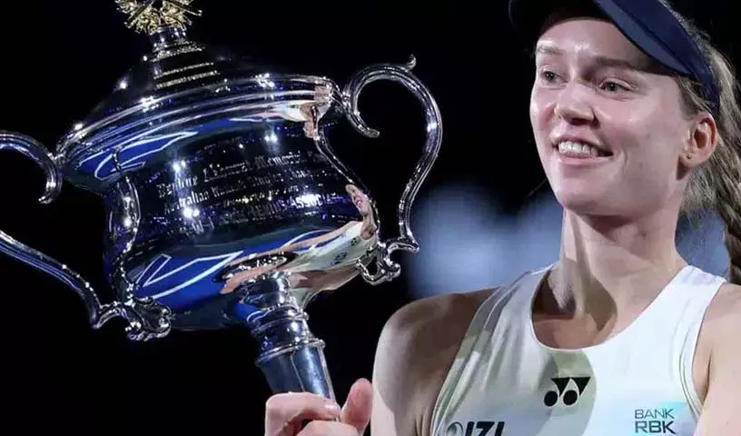 Australian Open महिला सिंगल्स विजेता रायबाकिना Australian Open महिला सिंगल्स विजेता रायबाकिना