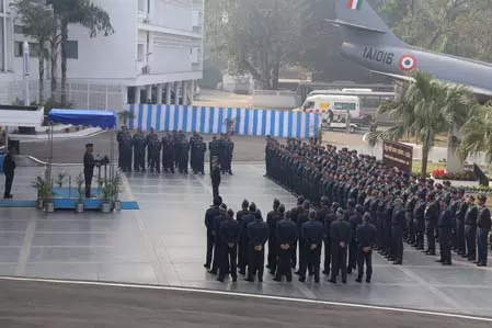 वेस्टर्न एयर कमांड ने सिंदूर शौर्य सम्मान सम्मेलन में वीर वायु योद्धाओं को किया सम्मानित वेस्टर्न एयर कमांड ने सिंदूर शौर्य सम्मान सम्मेलन में वीर वायु योद्धाओं को किया सम्मानित