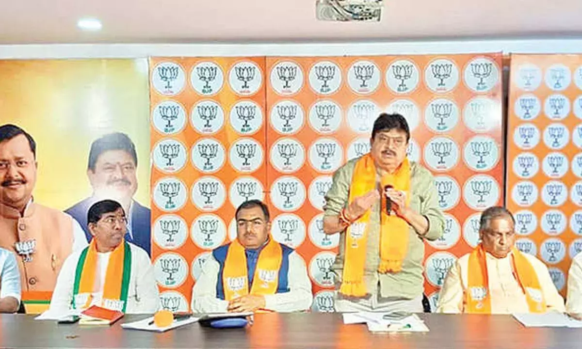 बीजेपी राज्य भर में सभी 2,996 वार्ड सीटों पर चुनाव लड़ेगी, NRR ने दावा किया