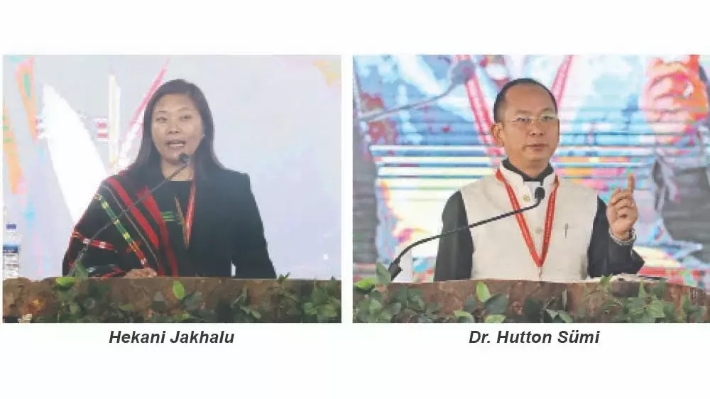 Nagaland : हेकानी ने नागा युवाओं से कड़ी मेहनत और एंटरप्रेन्योरशिप अपनाने की अपील की Nagaland : हेकानी ने नागा युवाओं से कड़ी मेहनत और एंटरप्रेन्योरशिप अपनाने की अपील की
