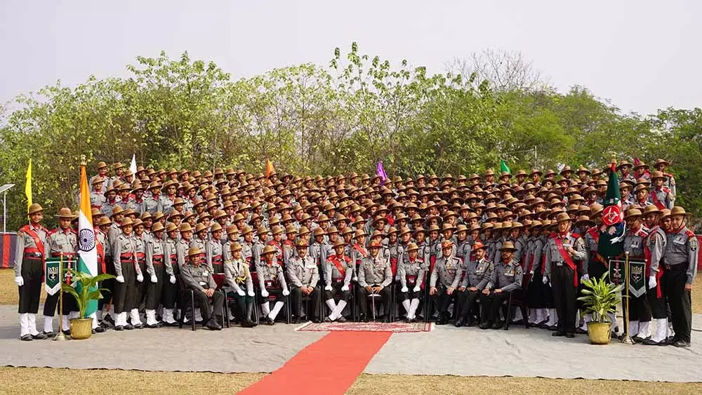 Nagaland : शोखुवी में AR में 36 महिलाओं सहित 282 रंगरूटों को शामिल किया गया।