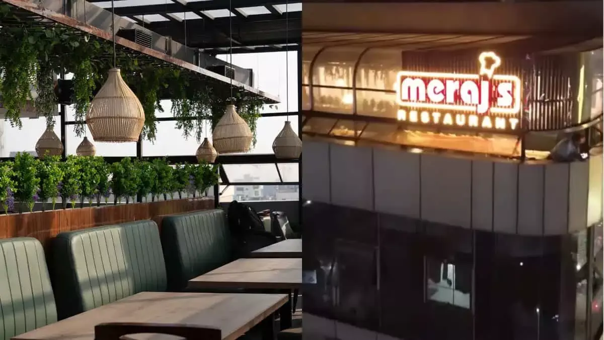 Hyderabad: मेराज हैदराबाद के मेहदीपटनम में रूफटॉप फाइन डाइनिंग लेकर आया Hyderabad: मेराज हैदराबाद के मेहदीपटनम में रूफटॉप फाइन डाइनिंग लेकर आया