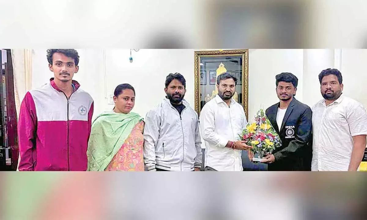 Andhra: विजयवाड़ा के युवा का वर्ल्ड शूटिंग बॉल कप के लिए चयन हुआ