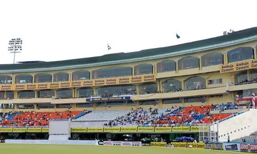 NGT ने भूजल आदेश का उल्लंघन करने पर मोहाली के PCA स्टेडियम को फटकार लगाई NGT ने भूजल आदेश का उल्लंघन करने पर मोहाली के PCA स्टेडियम को फटकार लगाई