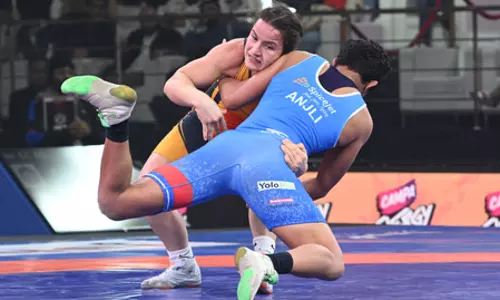 प्रो रेसलिंग लीग 2026: मुझे जीत का भरोसा, हरियाणा की इरीना के खिलाफ फाइनल से पहले बोलीं दिल्ली की अंजलि प्रो रेसलिंग लीग 2026: मुझे जीत का भरोसा, हरियाणा की इरीना के खिलाफ फाइनल से पहले बोलीं दिल्ली की अंजलि