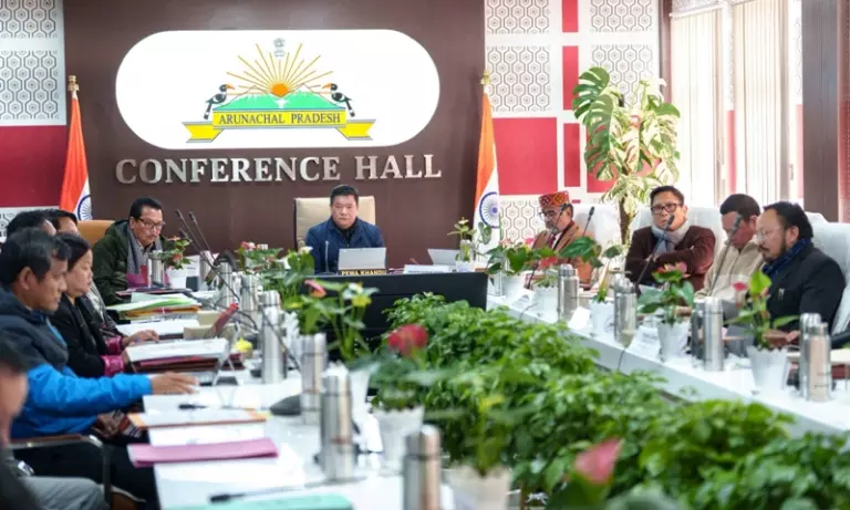 Arunachal कैबिनेट ने हाइड्रोपावर प्रोत्साहन, भर्ती और शासन सुधारों को मंजूरी दी Arunachal कैबिनेट ने हाइड्रोपावर प्रोत्साहन, भर्ती और शासन सुधारों को मंजूरी दी