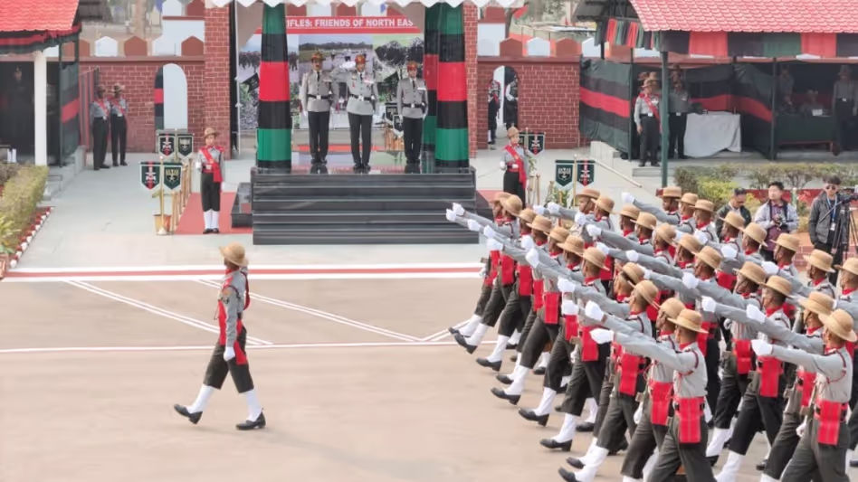 Nagaland : असम राइफल्स में 36 महिलाओं सहित 282 रंगरूटों को शामिल किया गया।