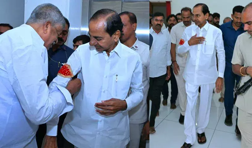 Hyderabad: केसीआर एसआईटी जांच के लिए हैदराबाद रवाना