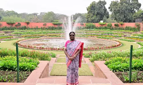 President Murmu ने अमृत उद्यान का उद्घाटन किया; उद्यान 3 फरवरी को जनता के लिए खुलेगा